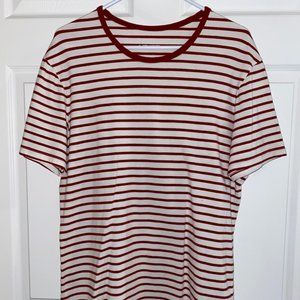 Lululemon Striped Short Sleeve T Shirt